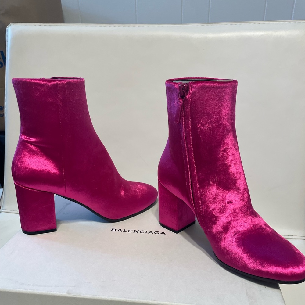 New Balenciaga booties